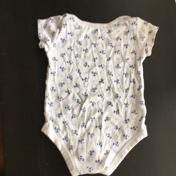 🚨4/$15🚨 George Blue Puppies Onesie - Picture 6 of 7
